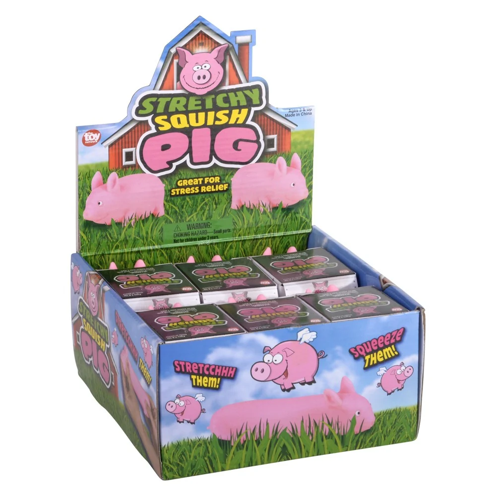 Stretch Squish Pig Fidget Toy - Image 8