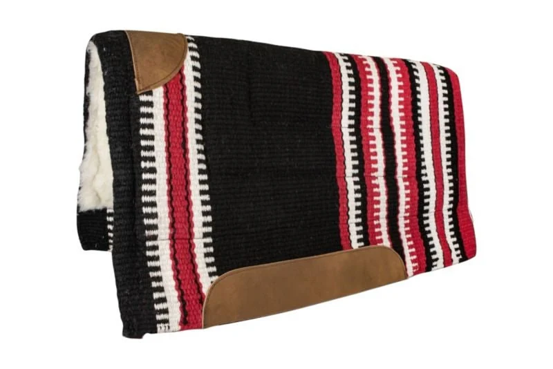 Tabelo Wool Show Pad with Zipper 36X34 Black
