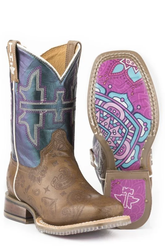 Tin Haul Big Kids Pearly Paisley Boots