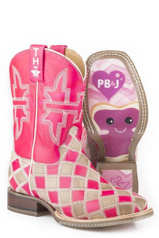 Tin Haul Little Kids Pretty In Pink Boots