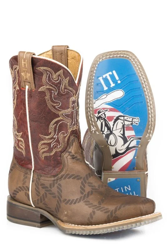 Tin Haul Little Kids Twisted Rope Boots