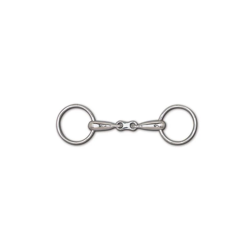 Toklat Loose Ring Hollow Mouth French Snaffle 4.75 - Image 4