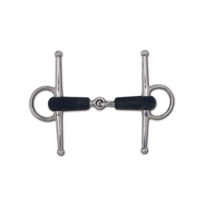Toklat Soft Rubber Mouth Snaffle Full Cheek 5