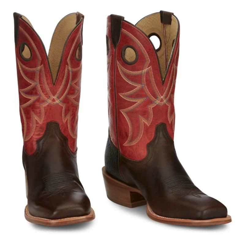 Tony Lama Mens Ronan Sq Toe Boots