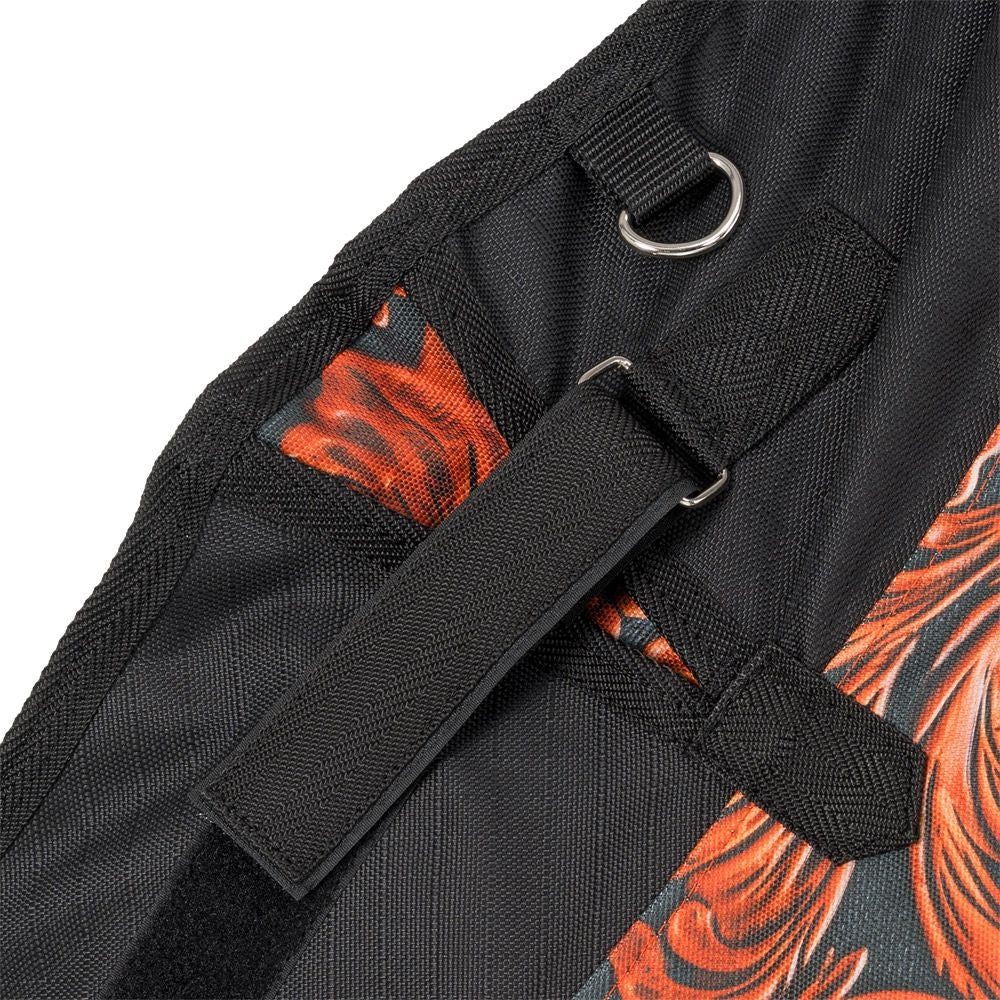 Tough1 1200D Tooled Leather Turnout Sheet with Snuggit - Image 2