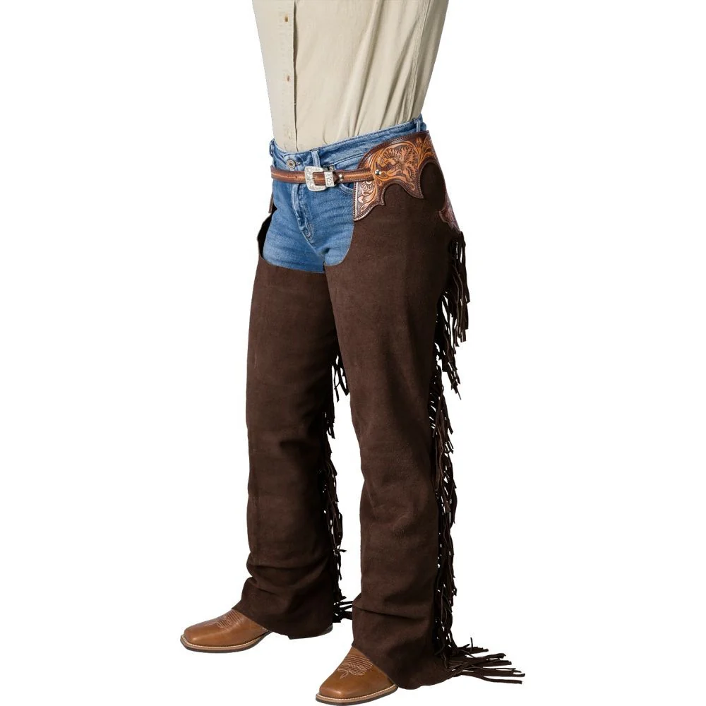 Tough1 Suede Reining Chaps - Image 2