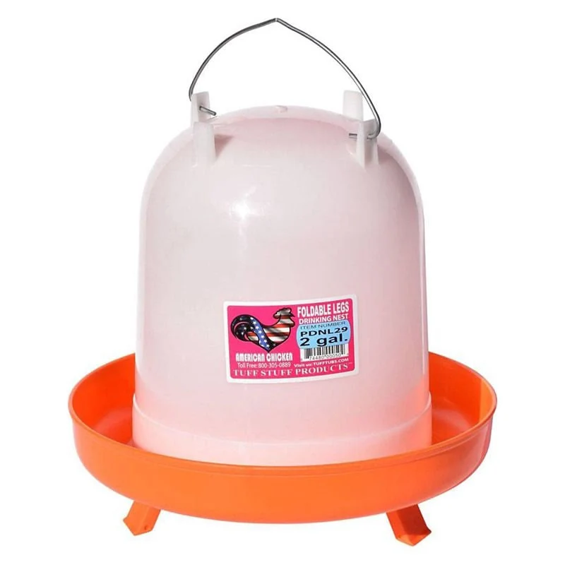 Tuff Stuff Poultry Drinker Nest With Folding Legs - Image 2