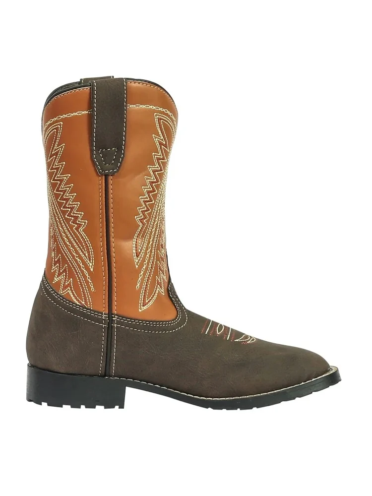 TuffRider Youth Big Bend Rounded Toe Western Boot - Image 4