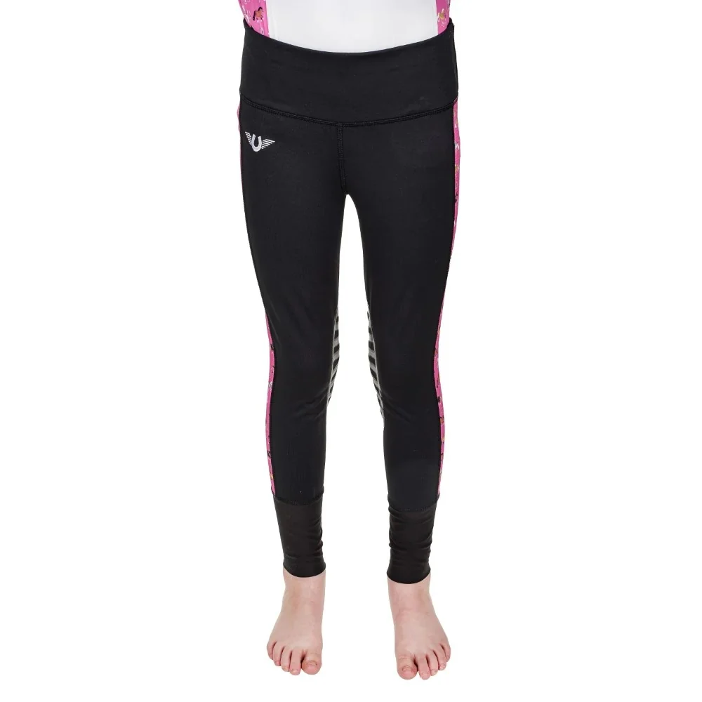 TuffRider Kids Puff Ponies Tights - Image 2