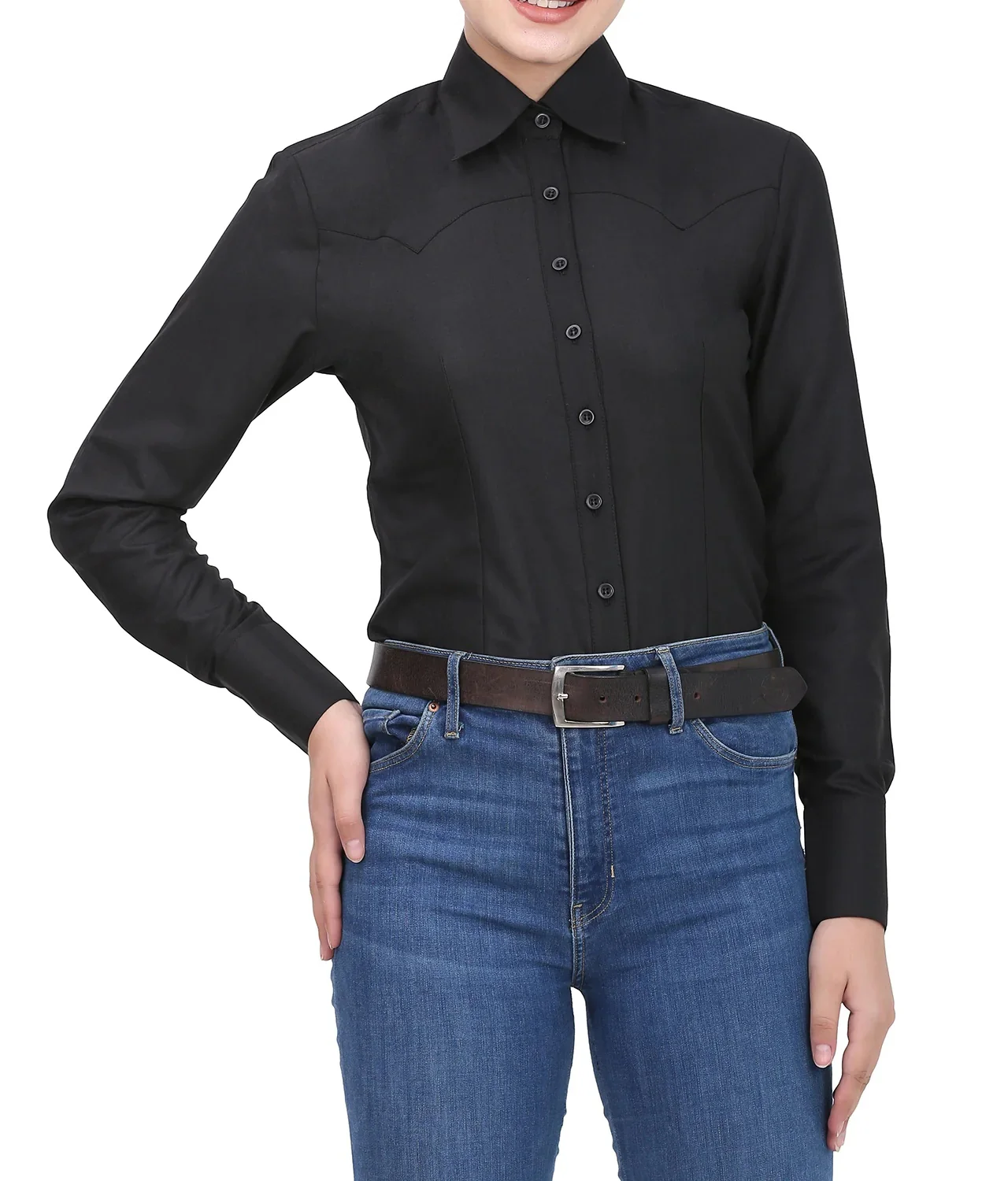 TuffRider Ladies Abilene Western Shirt - Image 2