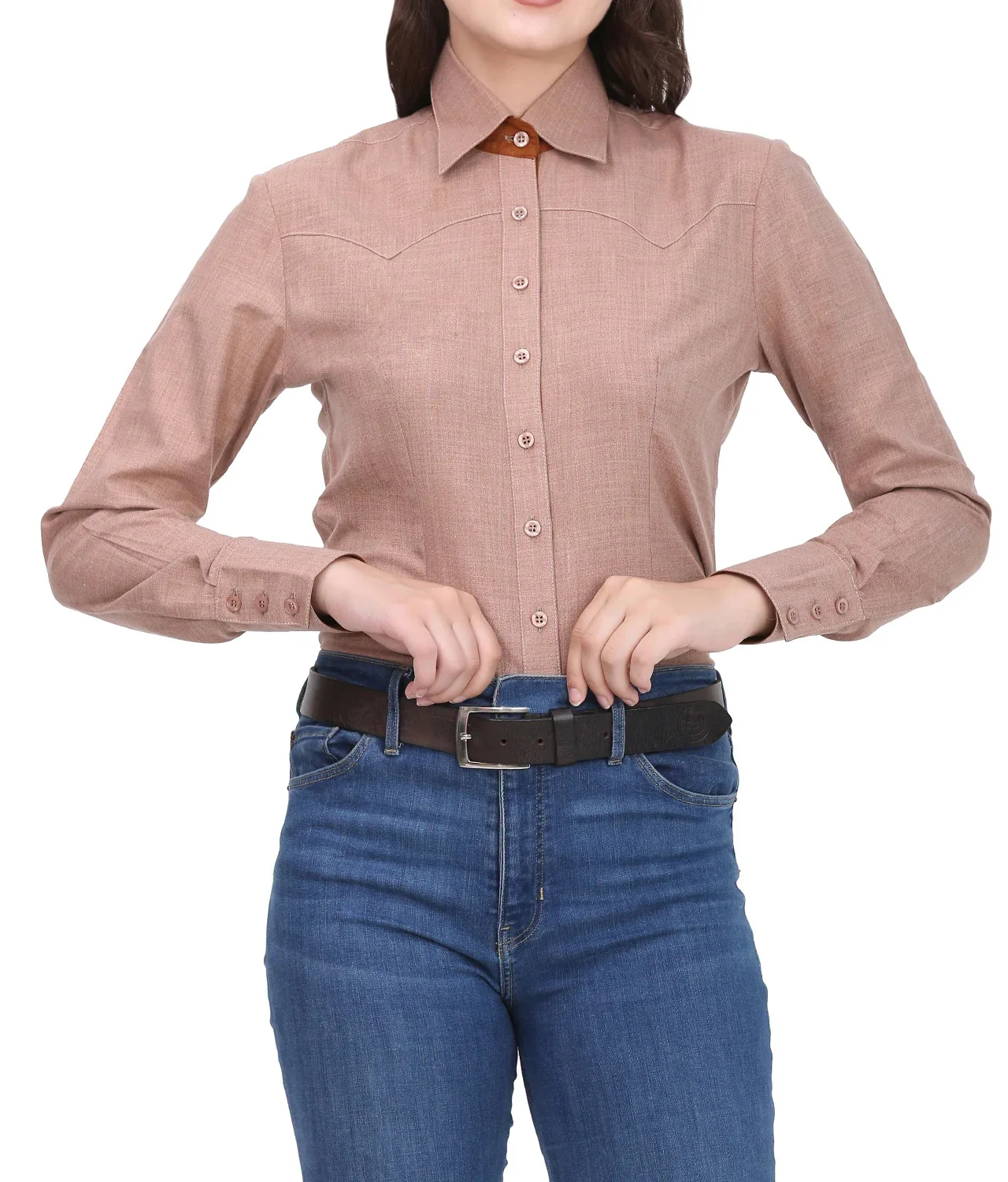 TuffRider Ladies Abilene Western Shirt - Image 6