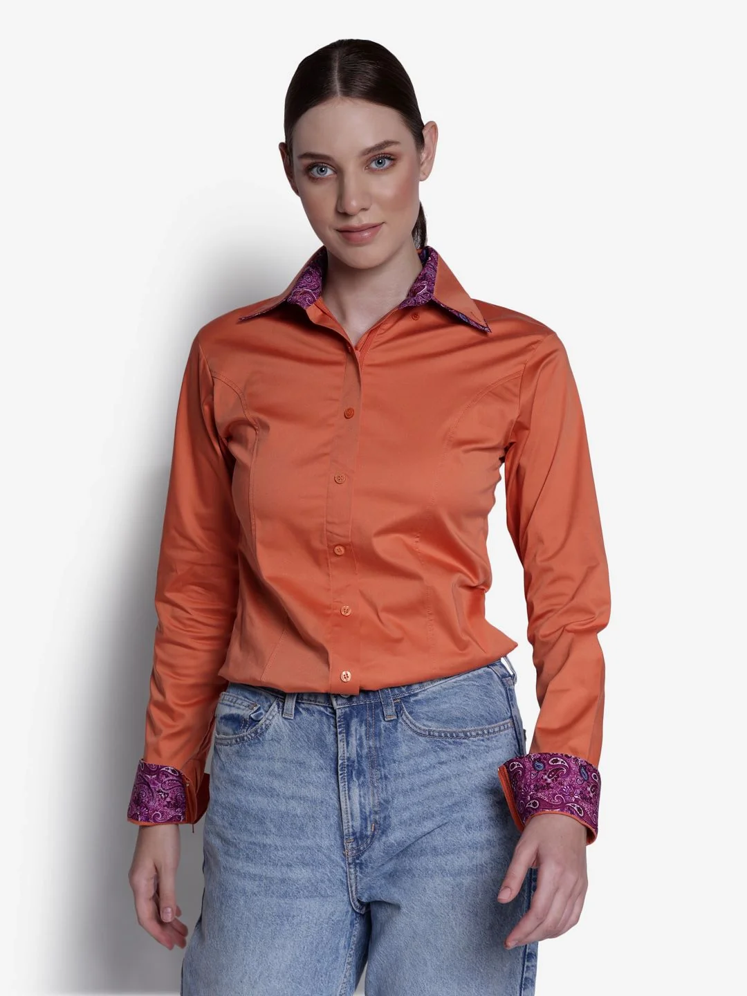 TuffRider Ladies ADEY Double Collar Shirt - Image 5
