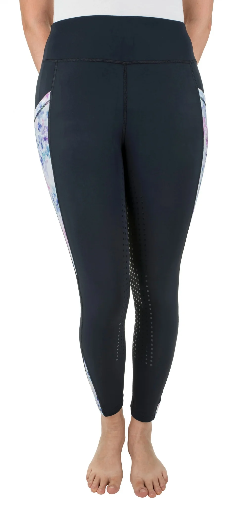 TuffRider Ladies Minerva 3 Season Printed Full Seat Tights - Image 4