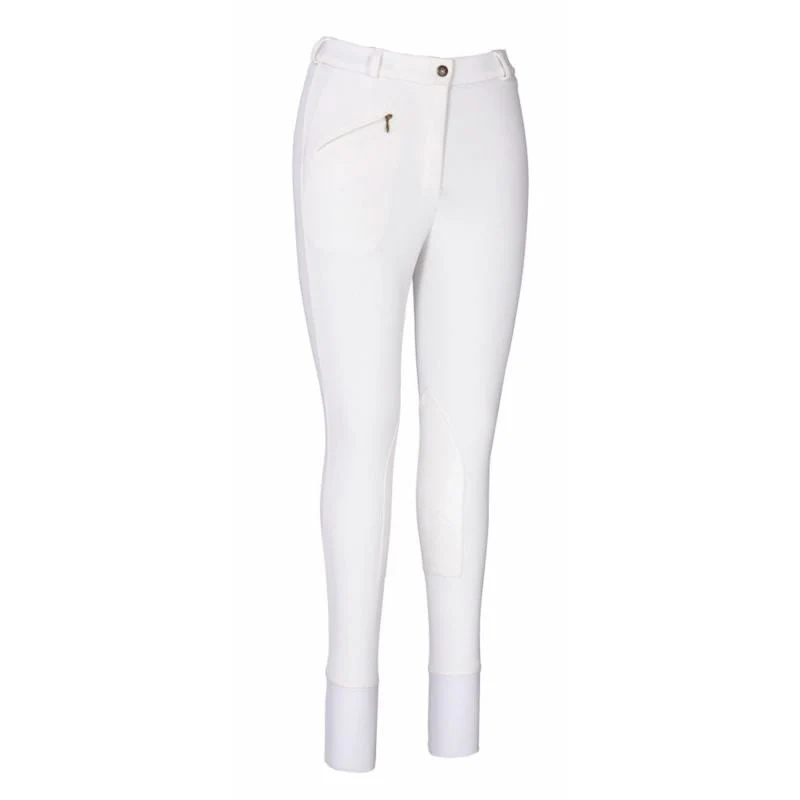 TuffRider Ladies Ribb KP Breeches 24 Gray
