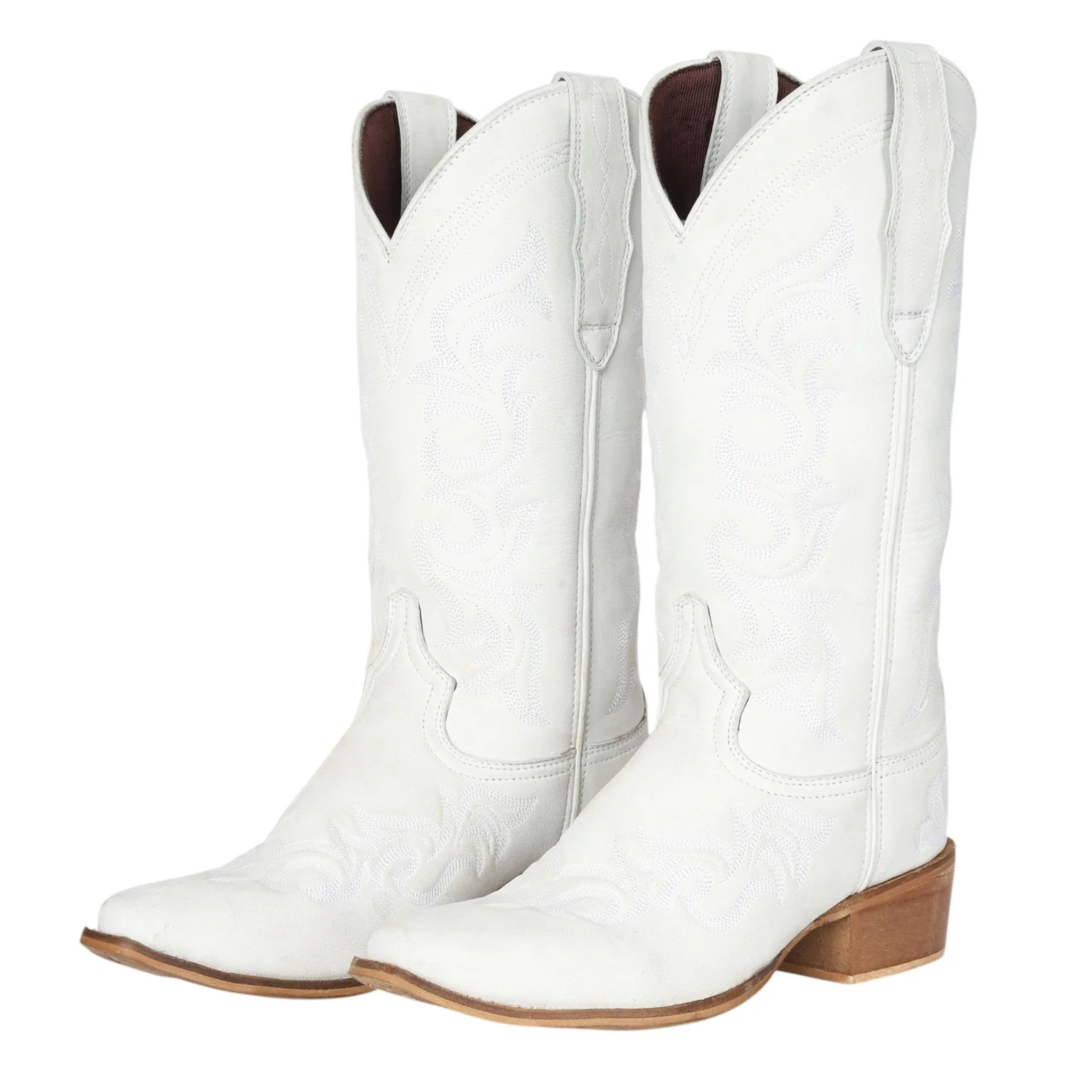 TuffRider Ladies Snip Toe Paris Embroidered Western Boots