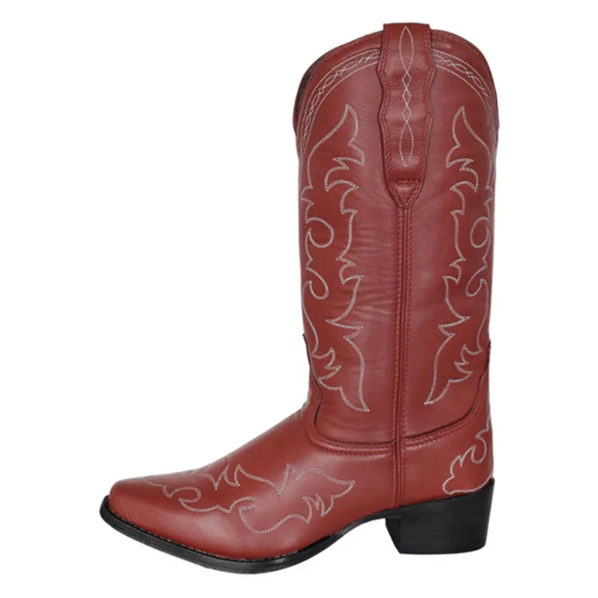 TuffRider Ladies Snip Toe Paris Embroidered Western Boots - Image 8