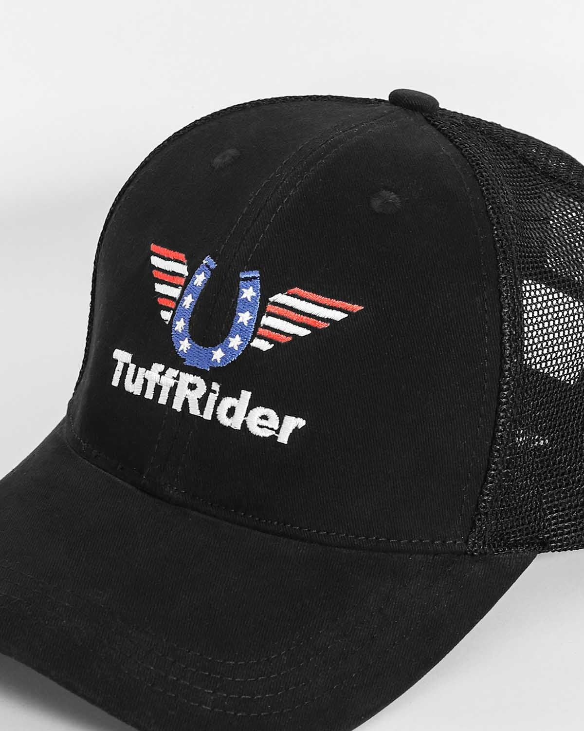 TuffRider Patriotic Mesh Back Ball Cap - Image 3
