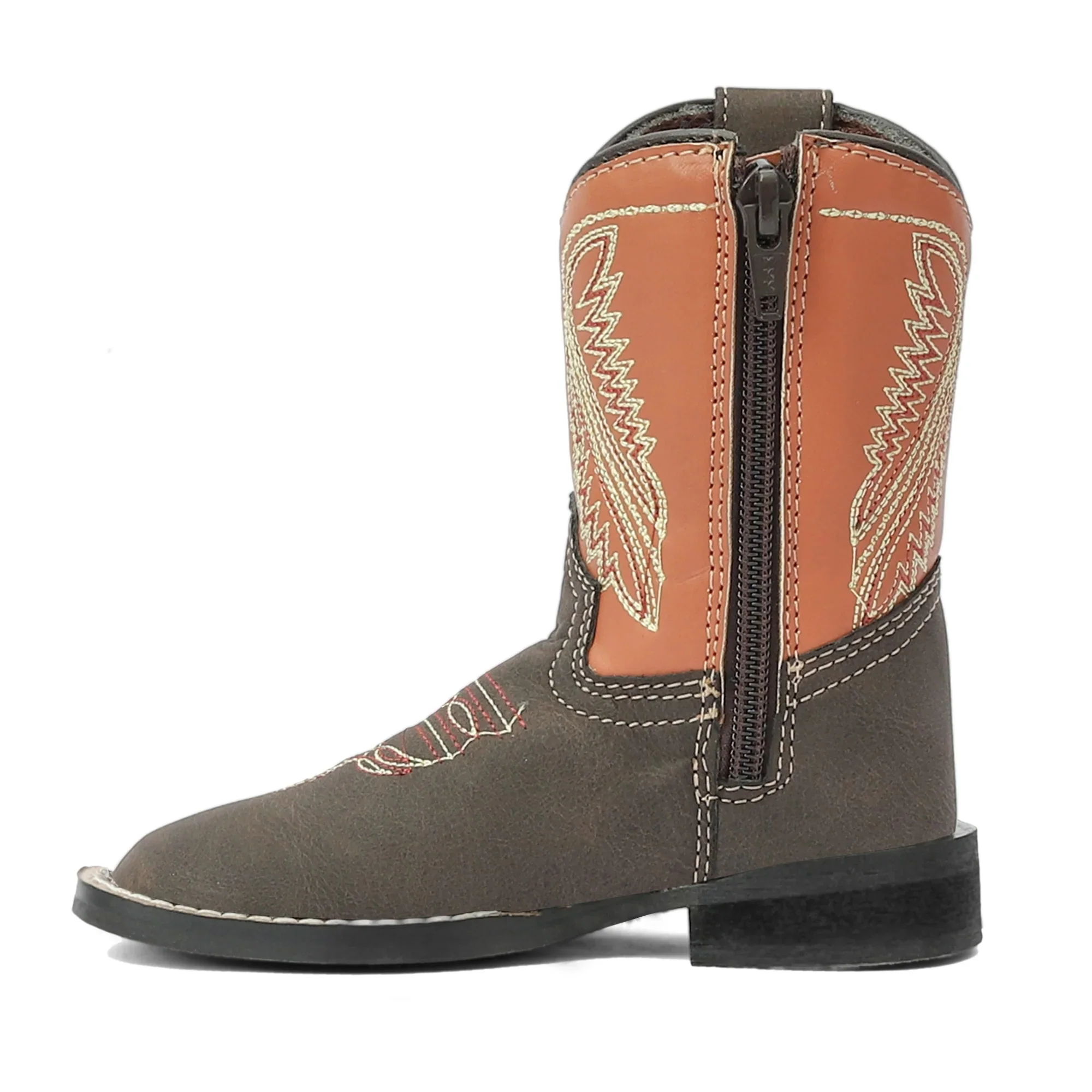 TuffRider Toddler Big Bend Rounded Toe Western Boots - Image 3