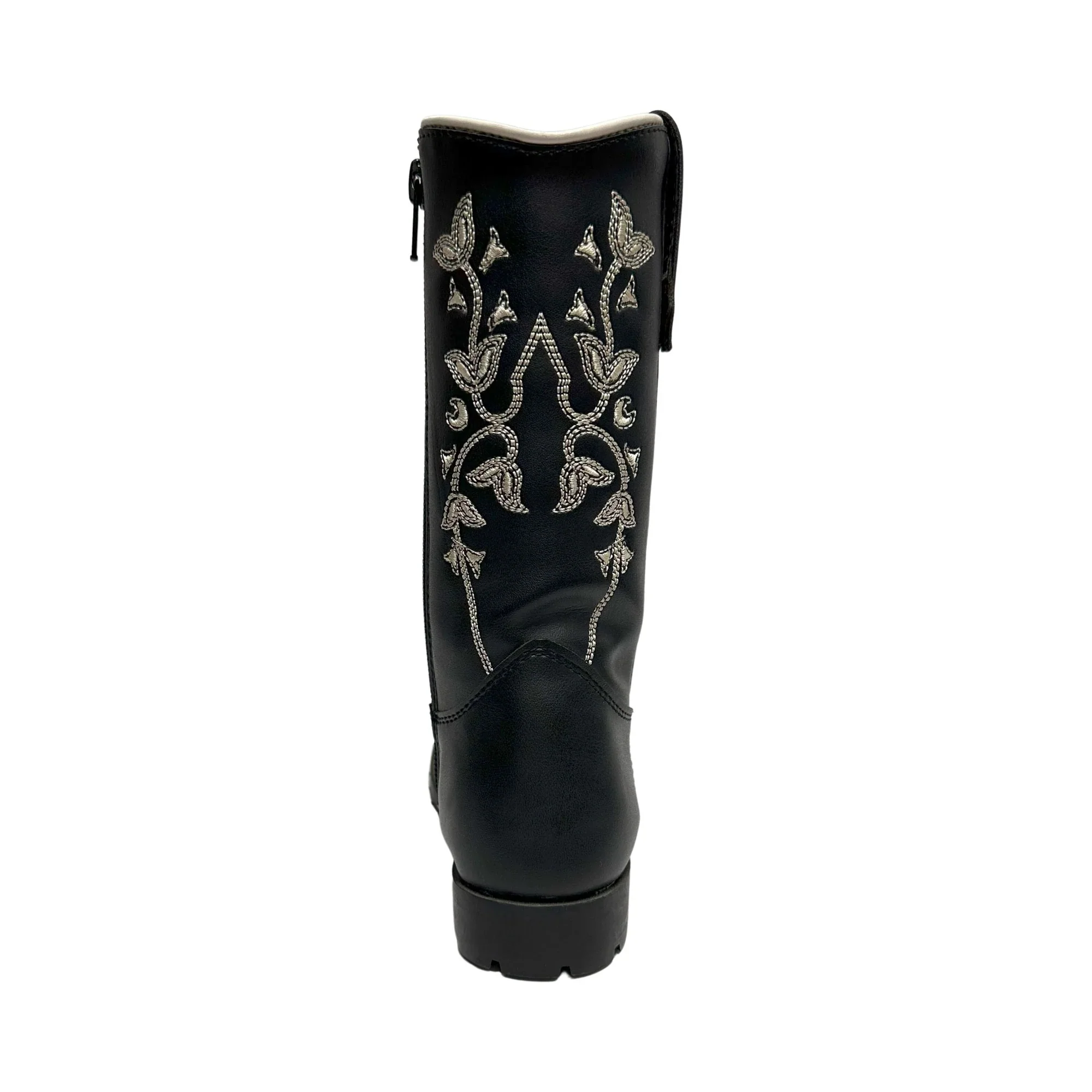 TuffRider Toddler Black Floral Western Boots - Image 4