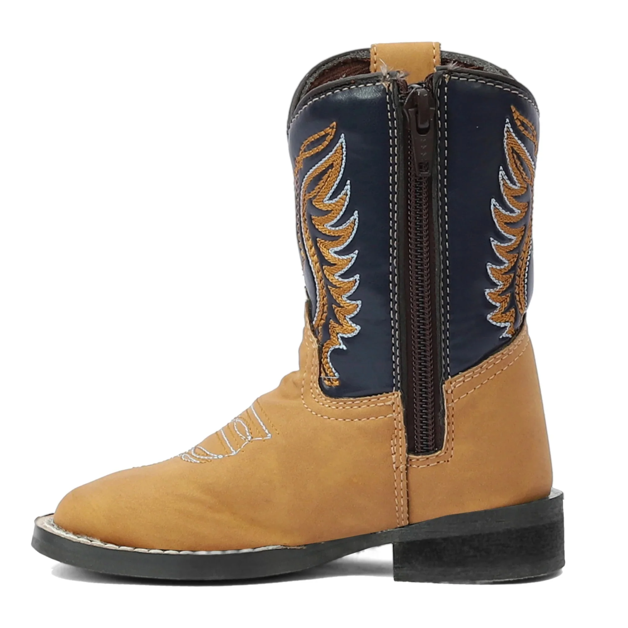 TuffRider Toddler Lassen Rounded Toe Western Boots - Image 3