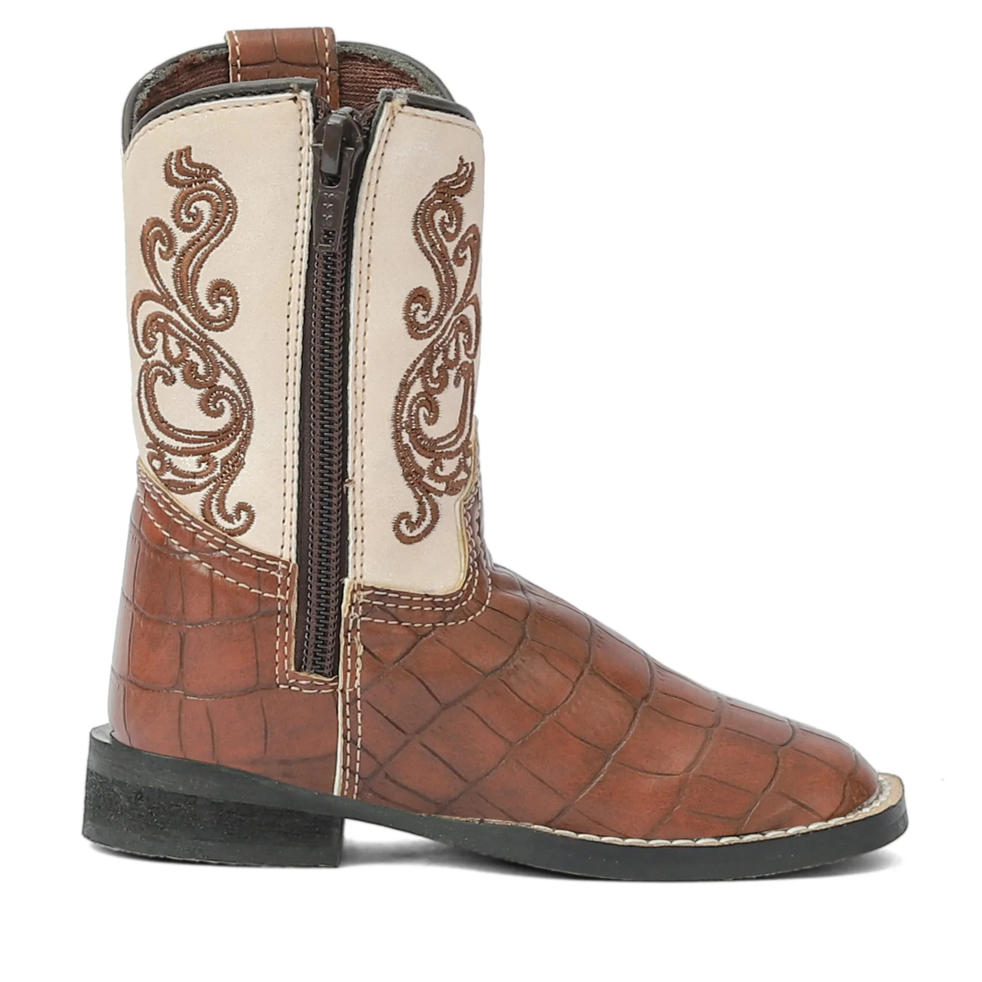 TuffRider Toddler Shenandoah Rounded Toe Western Boots - Image 2