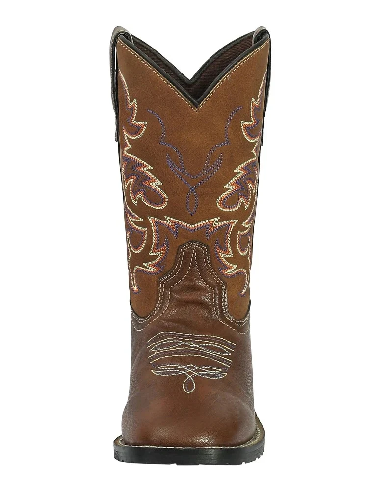 TuffRider Youth Kings Canyon Rounded Toe Western Boots - Image 2