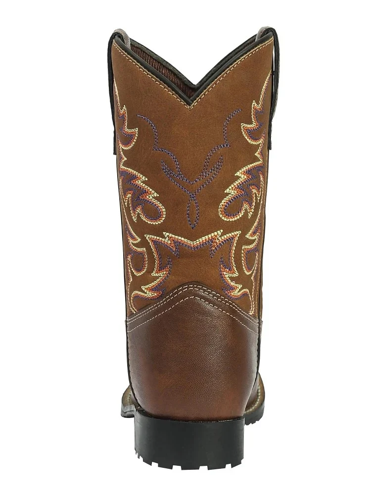 TuffRider Youth Kings Canyon Rounded Toe Western Boots - Image 3