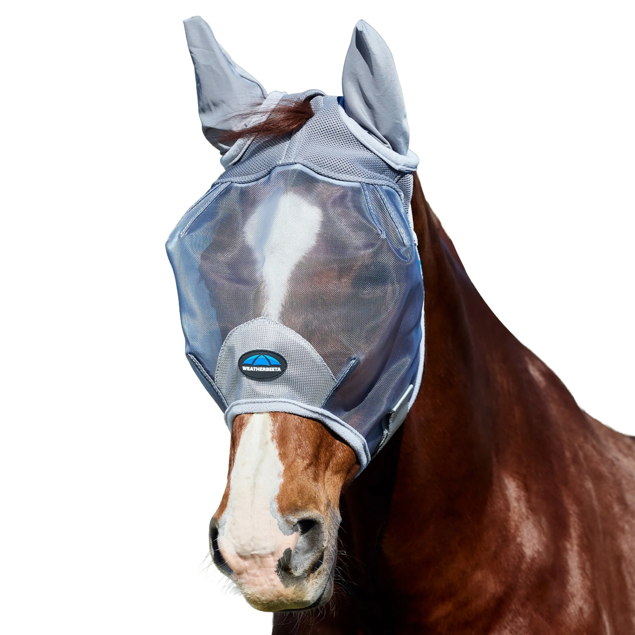 Weatherbeeta ComFiTec Durable Mesh Fly Mask with Ears - Image 2