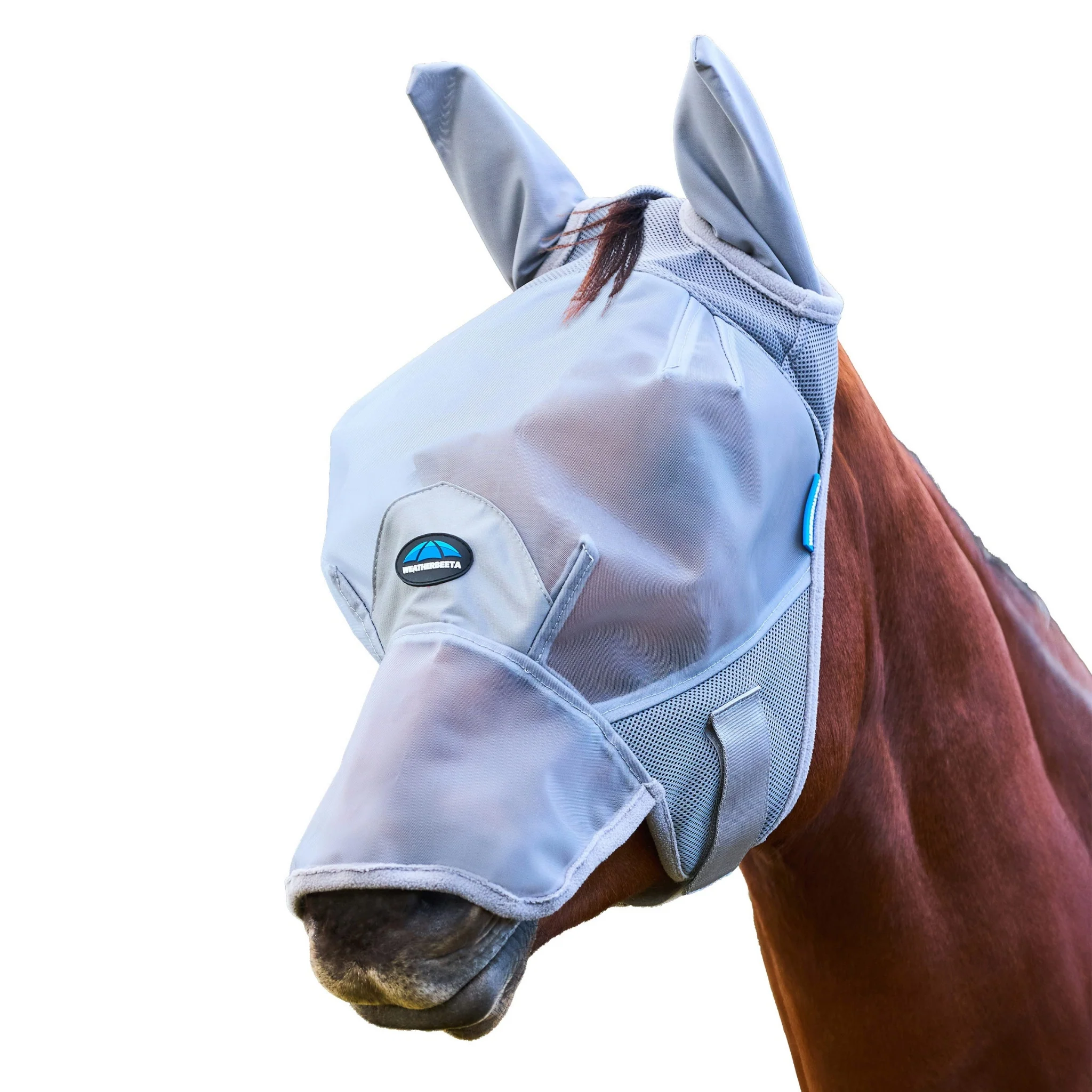 Weatherbeeta ComFiTec Fine Mesh Fly Mask with Ears & Nose - Image 2