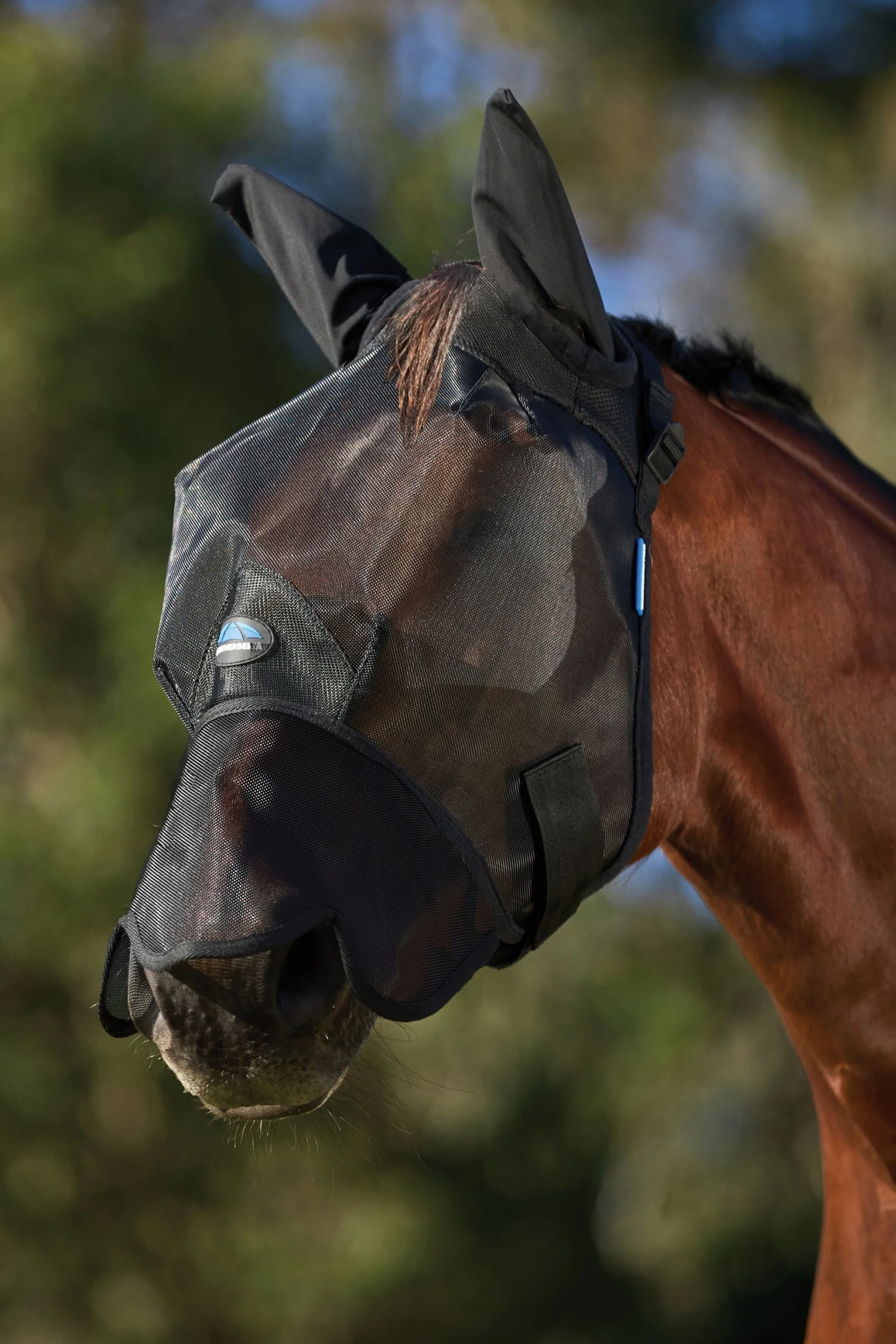 Weatherbeeta ComFiTec Insect Guard Fly Mask With Ears & Nose - Image 2