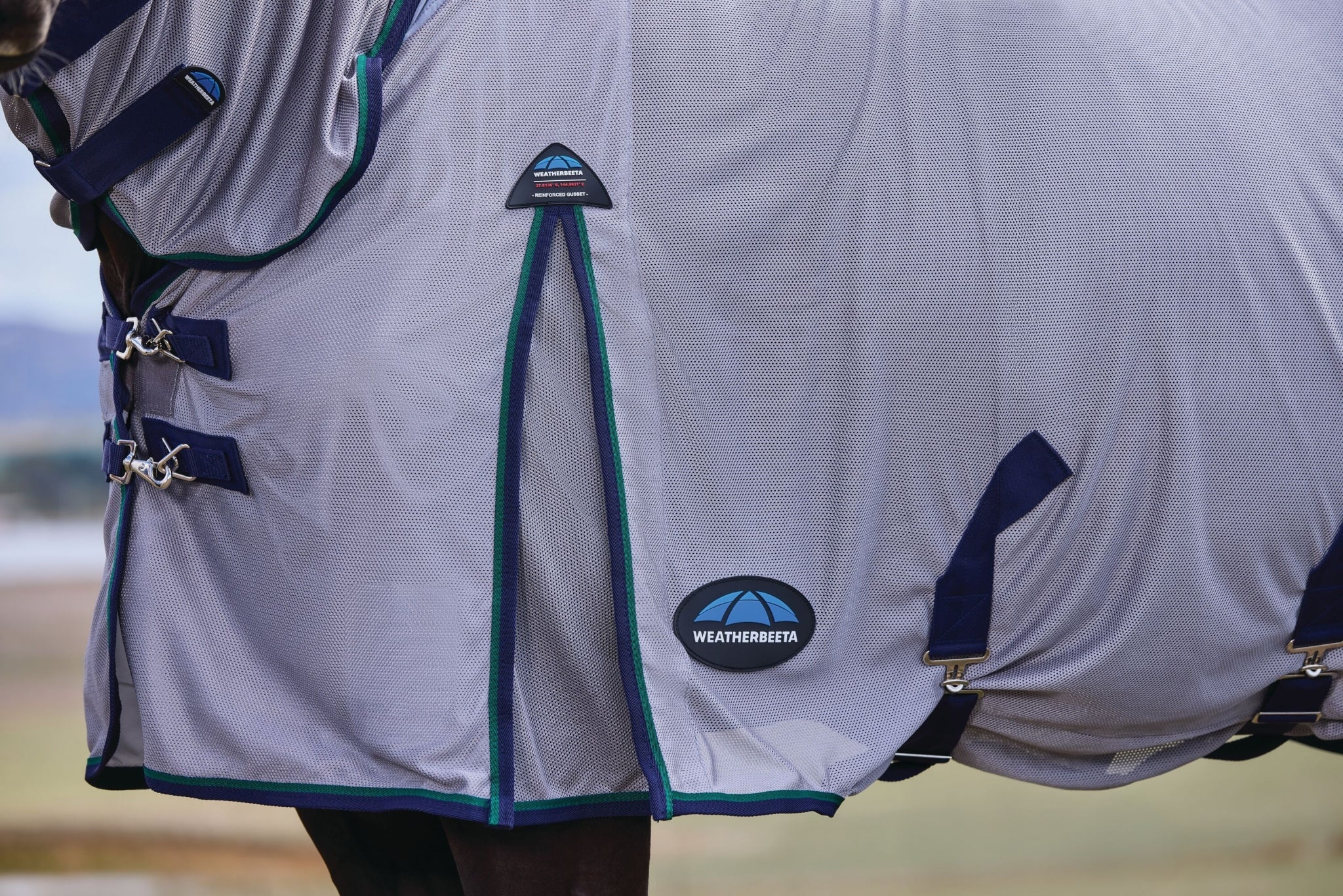 WeatherBeeta ComFiTec Zephyr Mesh Combo Neck Fly Sheet - Image 5