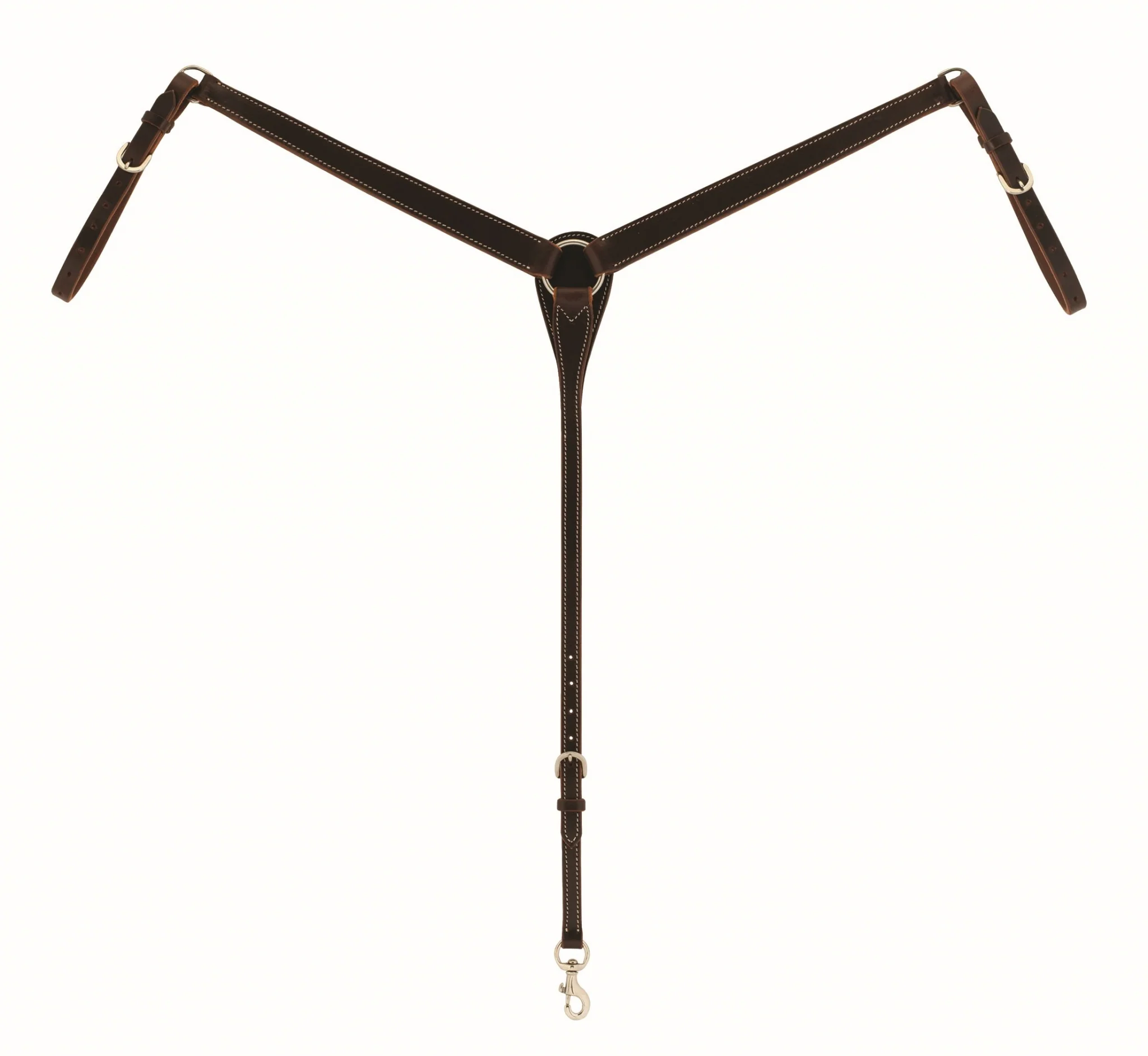 Weaver Buffalo Leather Contour Breast Collar