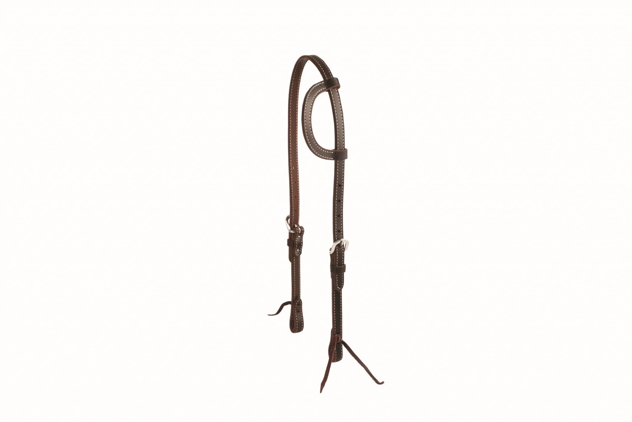 Weaver Buffalo Leather Sliding Ear Headstall - Image 2
