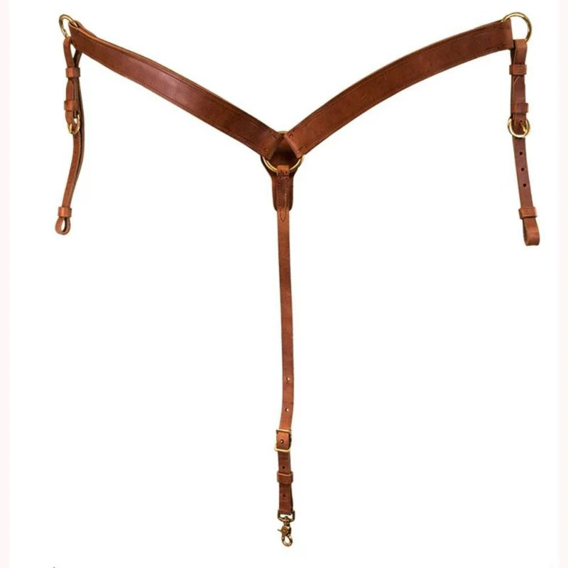 Western Breast Collar Harness Leather Horse