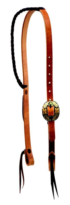 Wildfire 3/4in TX Buckle Braided Ear Headstall